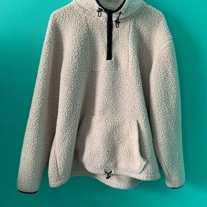 Pink Victoria's Secret quarter zip jacket